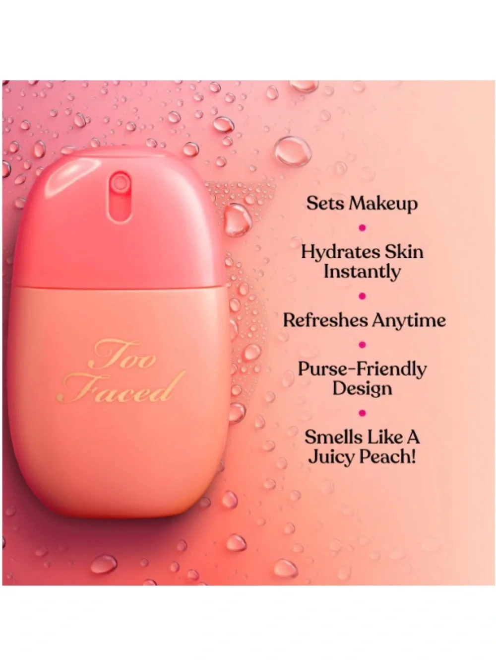 NEW✅TF Peach Setting Spray